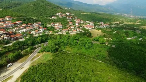 Olympic riviera at summer day 库存影片 80282234