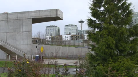 Olympic Sculpture Park Vídeos de archivo 65255298