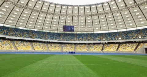 Olympic Stadium in Kiev Stock Footage 150667210