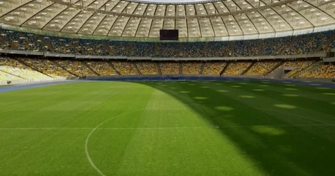 Olympic Stadium in Kiev Stock Footage 151557215