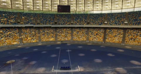 Olympic Stadium in Kiev Stock Footage 151557501