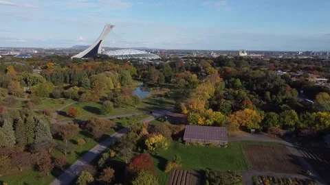 Olympic Stadium Montreal Stock-Footage 148889950