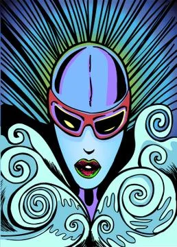 Olympic swimmer Stock Illustration