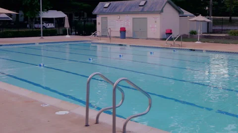 Olympic Swimming Pool Stock Footage 41430416