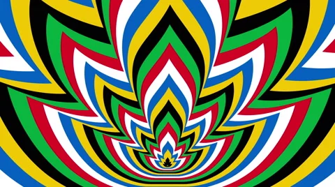 Olympic torch relay - abstract symbol. Stock Footage 63303203
