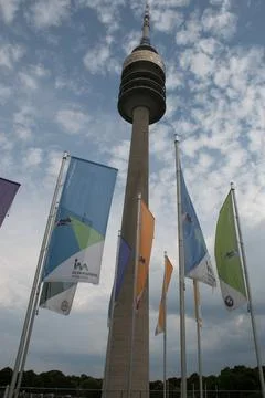Olympic Tower in Munich, Germany Stock Photos