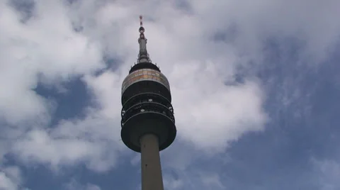 Olympic tower timelapse Stock Footage 33623076