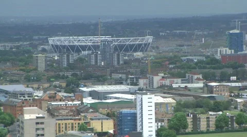 Olympics Birdseyeview 2009 Stock-Footage 518847