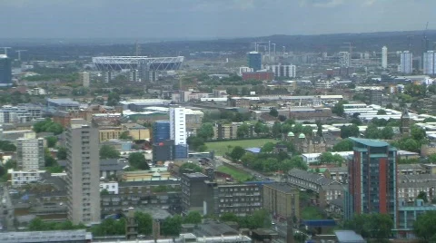 Olympics Birdseyeview 2009 Stock-Footage 518852