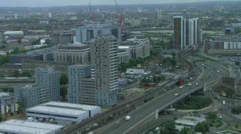 Olympics Birdseyeview 2009 Stock-Footage 518883