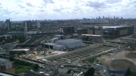 Olympics Birdseyeview 2009 Stock-Footage 518940