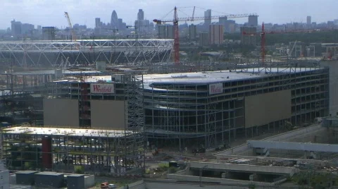 Olympics Birdseyeview 2009 Stock-Footage 518949