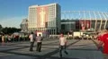 Olympiyskiy stadium before final match of European Football Championship HD Footage