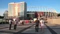 Olympiyskiy stadium before final match of European Football Championship HD Footage