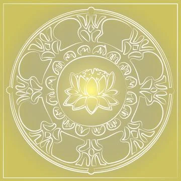 Om Design (Vector) Stock Illustration