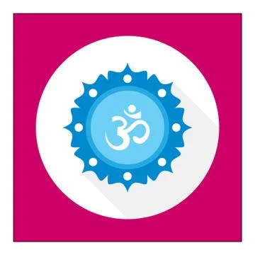 Om sign Stock Illustration