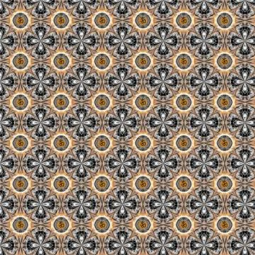 Om symbol and abstract background pattern Stock Illustration