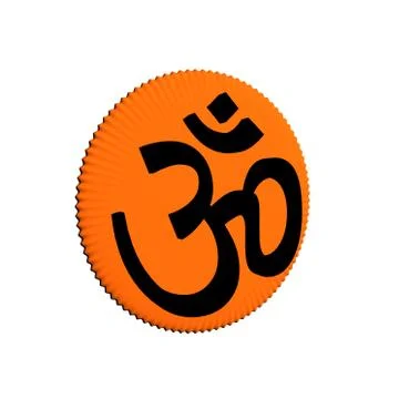 OM symbol Stock Illustration