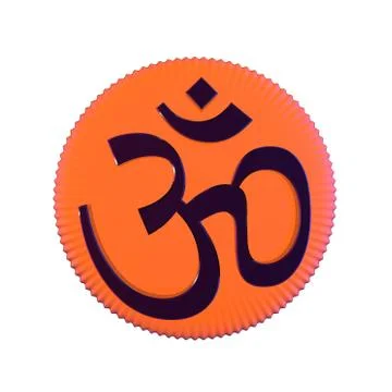 OM symbol Stock Illustration