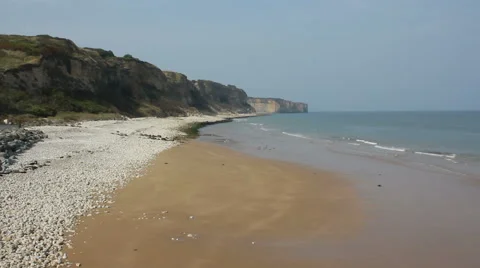 Omaha Beach, 70th Anniversary Video stock 42708166
