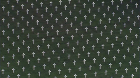 Omaha Beach aerial Stock Footage 65256800