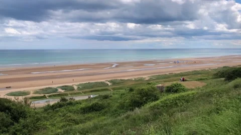Omaha Beach Stock Footage 168604695