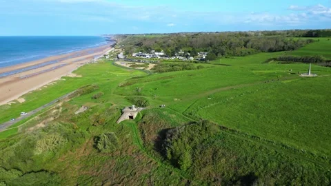 Omaha Beach, Normandy Stock Footage 263223001