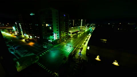 Omaha, NE, USA 3-9-23 12th and Capitol Night to day timelapse. Stock Footage 236574898