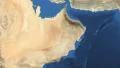 Oman. 3d earth in space - zoom in on Oman contoured 4k 4k or 4k+ Resolution