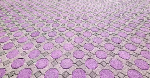 In oman abstract pavement in the old steet and colors Stock Illustration