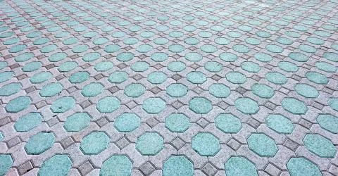 In oman abstract pavement in the old steet and colors Stock Illustration