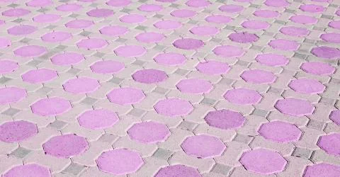 In oman abstract pavement in the old steet and colors Stock Illustration