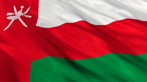 Oman flag Seamless 스톡 동영상 49087649