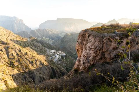 Oman landscape views Stock Photos