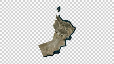 Oman Map Stock Illustration