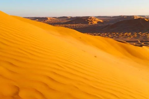In oman old desert Stock Photos