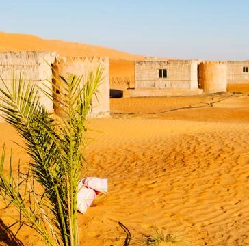 In oman  old       desert Stock Photos