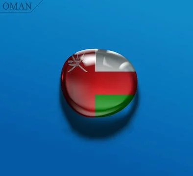 Oman water drop Stock Illustration