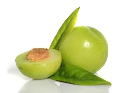 Ome on White Background Foto stock