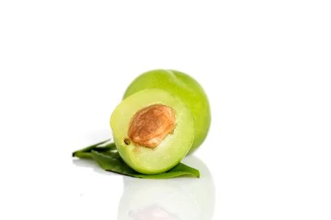 Ome on White Background Foto stock