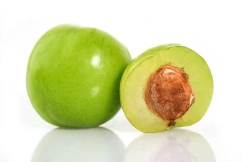 Ome on White Background Foto stock