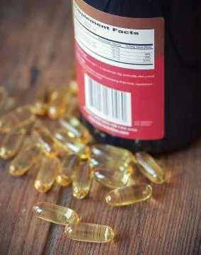 Omega 3 Stock Photos