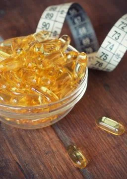 Omega 3 库存照片
