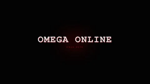 Omega Online Digital Interface Glitch Effect - Futuristic Tech Screen Stock Footage 331568361