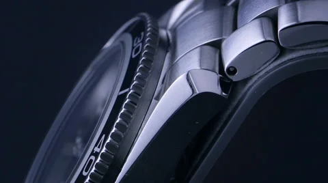 Omega Seamaster Watch Stock Footage 46528528