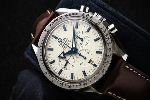Omega Speedmaster Broadarrow Automatic Chrono.. 写真素材