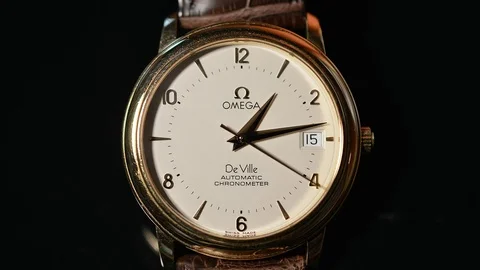Omega Watch Timelapse Stock Footage 79630664