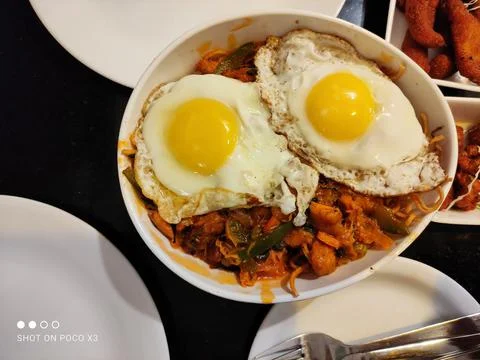Omelet Curry Stock Photos