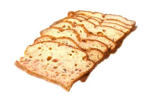 Omelet with ham Stock Photos