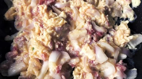 Omelet1 Video stock 337856328